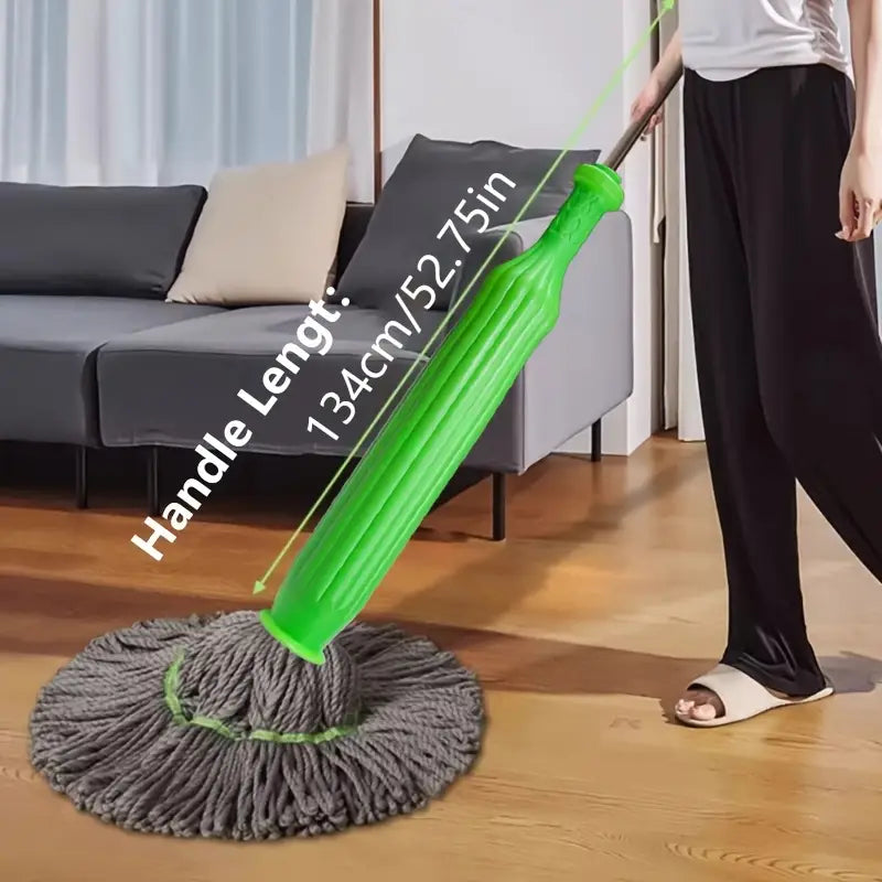 Mop Pro 2 in 1 cu cap rotativ, auto curatare si stoarcere instanta