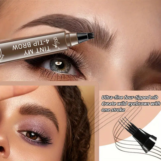 Creion rezistent la apă pentru sprâncene cu efect de microblading