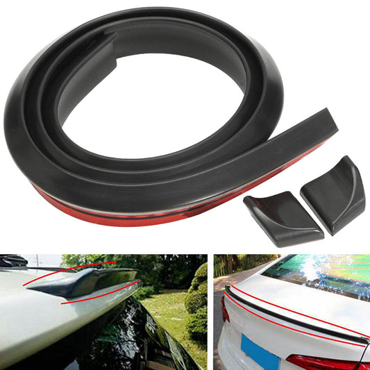 Eleron din cauciuc tip M NEGRU 1,5m x 3.5cm-0