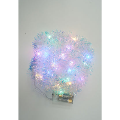 Beteala Craciun cu LED, Multicolora, simpla, 2 m x 5 cm, PVC, Sir, Artificiala, Flippy-3