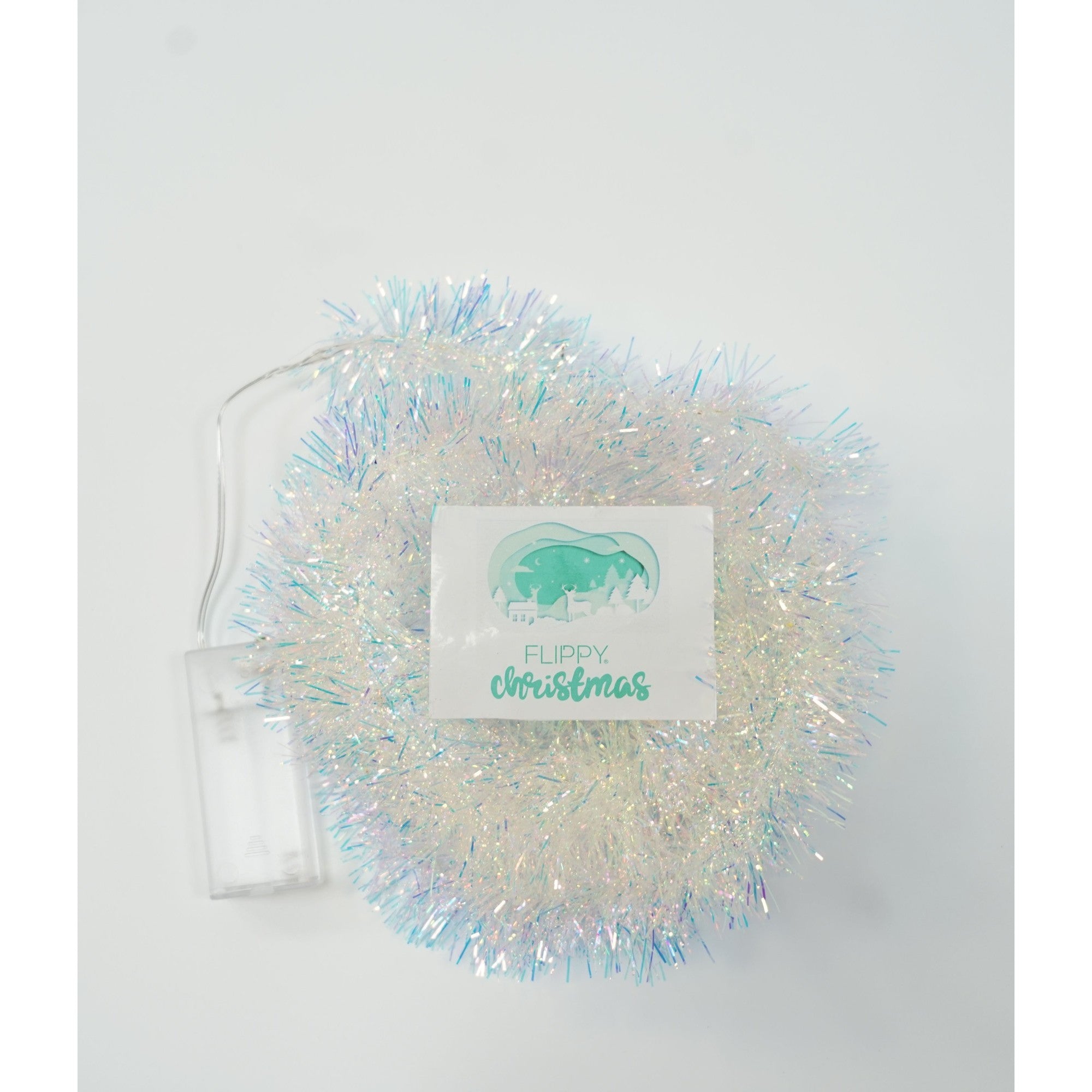 Beteala Craciun cu LED, Multicolora, simpla, 2 m x 5 cm, PVC, Sir, Artificiala, Flippy-5