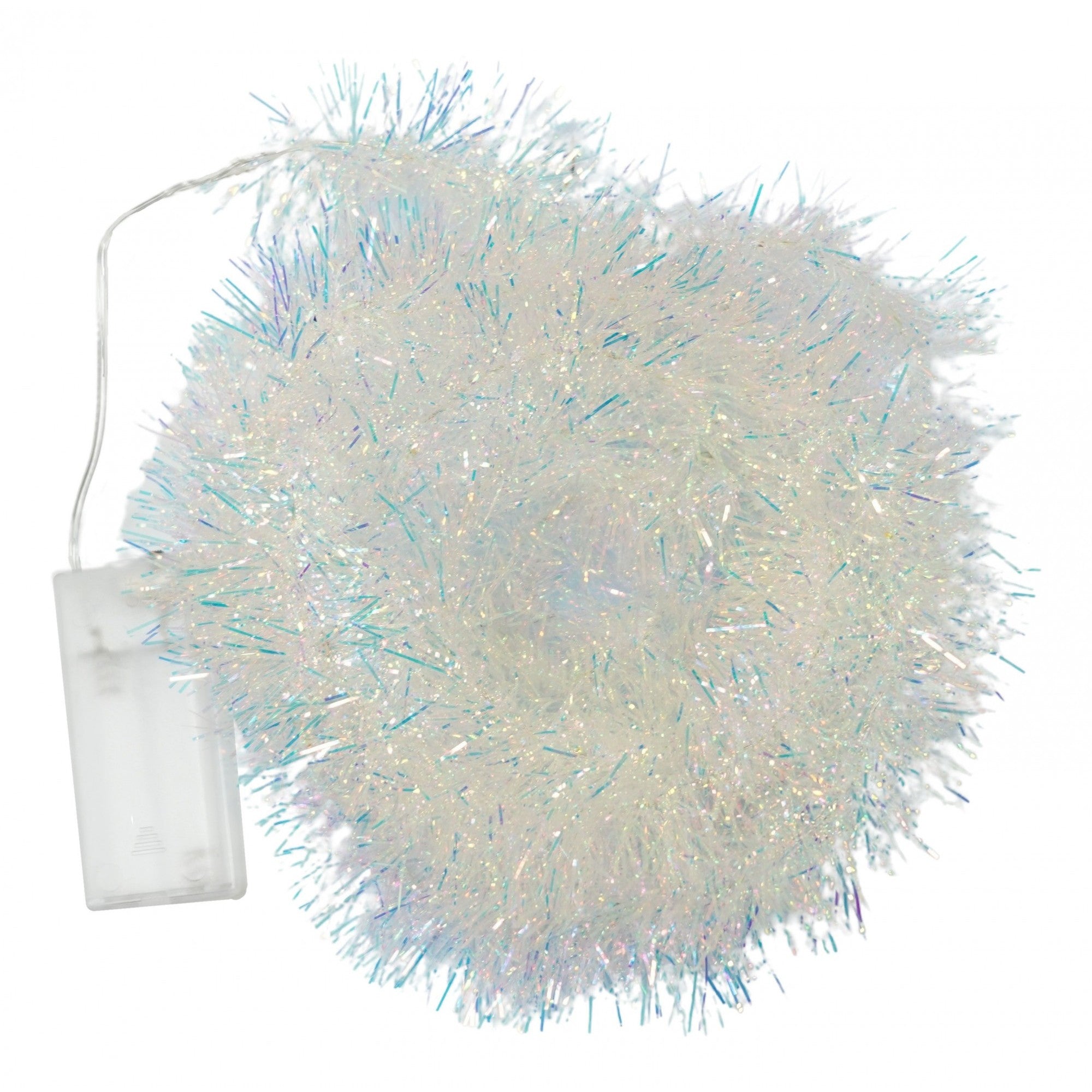 Beteala Craciun cu LED, Multicolora, simpla, 2 m x 5 cm, PVC, Sir, Artificiala, Flippy-0