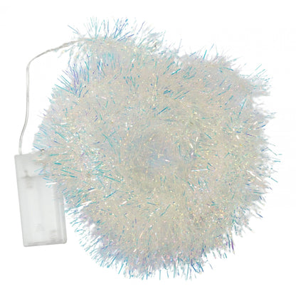 Beteala Craciun cu LED, Multicolora, simpla, 2 m x 5 cm, PVC, Sir, Artificiala, Flippy-0
