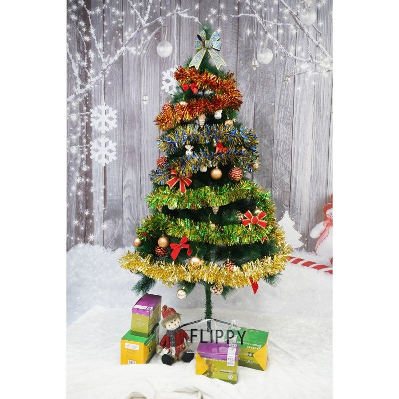 Beteala Craciun, Flippy, albastru, marimea: 2 m x 11 cm material:folie PVC, interior/exterior-10
