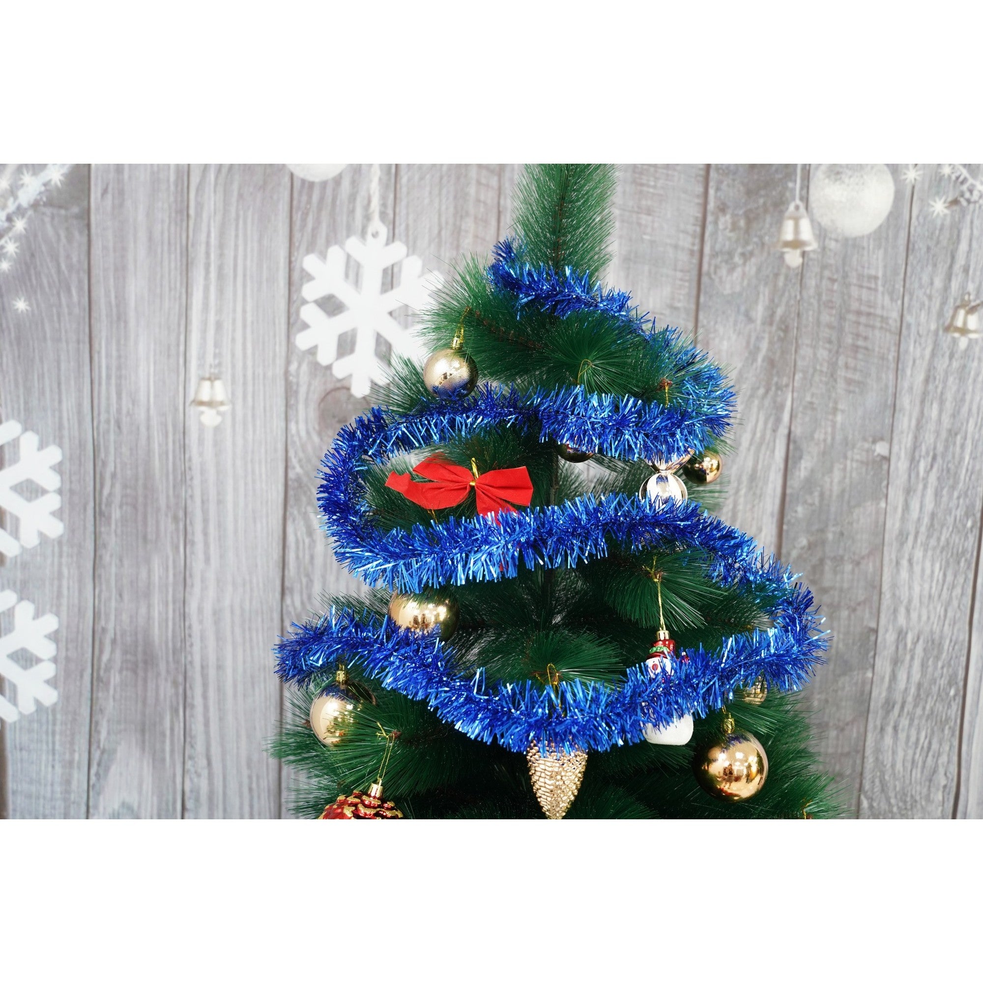 Beteala Craciun, Flippy, albastru, marimea: 2 m x 5 cm material:folie PVC, interior/exterior-4