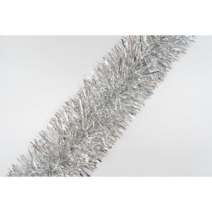 Beteala Craciun, Flippy, argintiu, marimea: 2 m x 11 cm material:folie PVC, interior/exterior-6