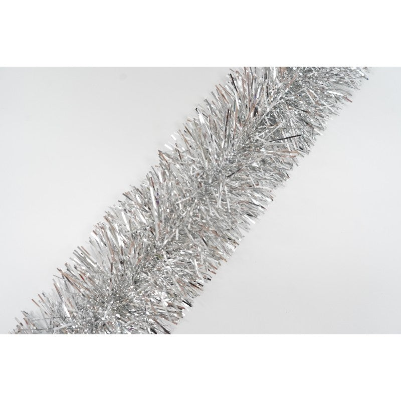 Beteala Craciun, Flippy, argintiu, marimea: 2 m x 11 cm material:folie PVC, interior/exterior-6