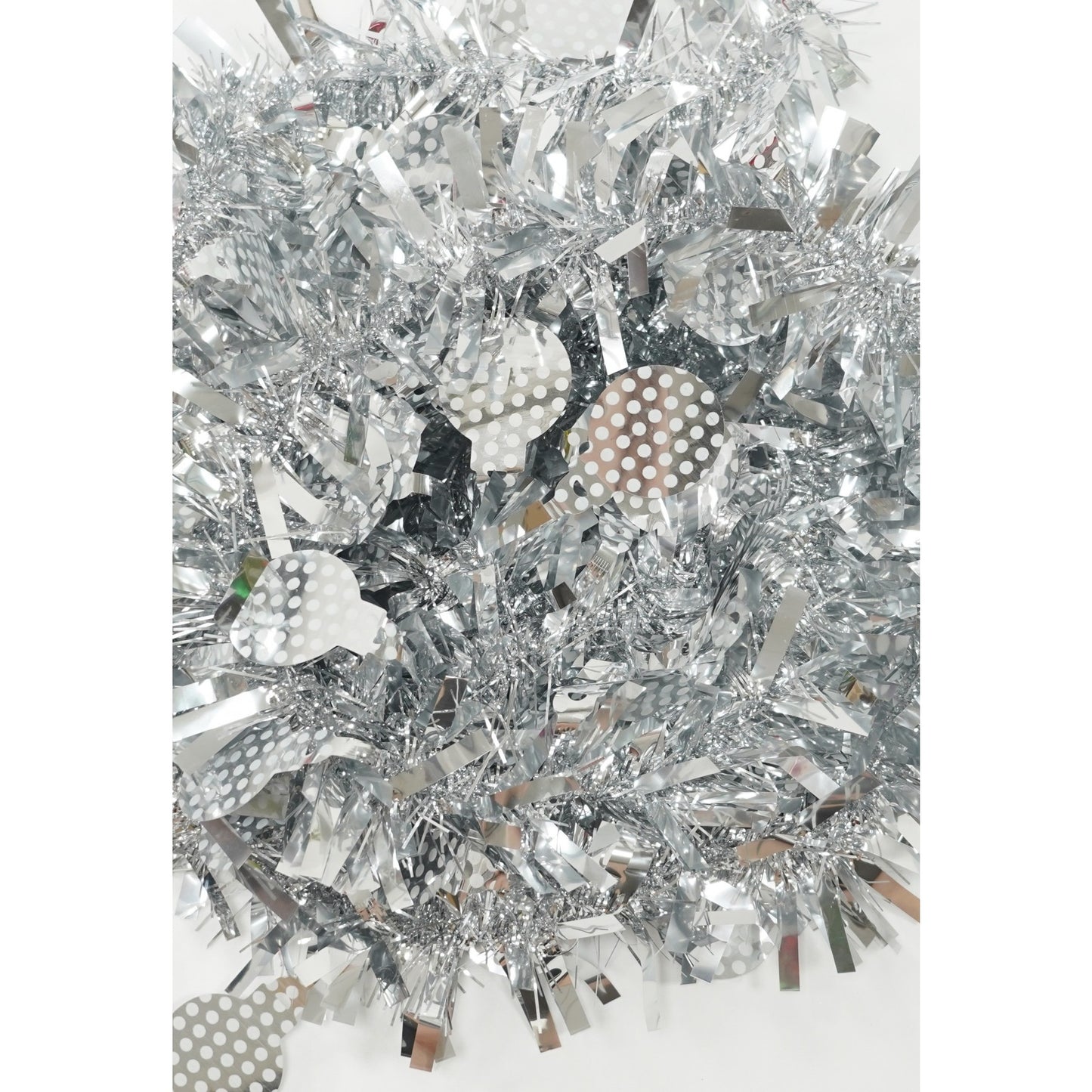 Beteala Craciun, Flippy, argintiu, marimea:  2 m x 11 cm x 9 cm material:folie PVC, interior/exterior-2