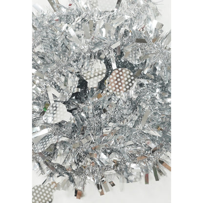 Beteala Craciun, Flippy, argintiu, marimea:  2 m x 11 cm x 9 cm material:folie PVC, interior/exterior-2
