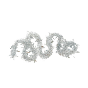 Beteala Craciun, Flippy, argintiu, marimea: 2 m x 9 cm x 5 cm material:folie PVC, interior/exterior-0