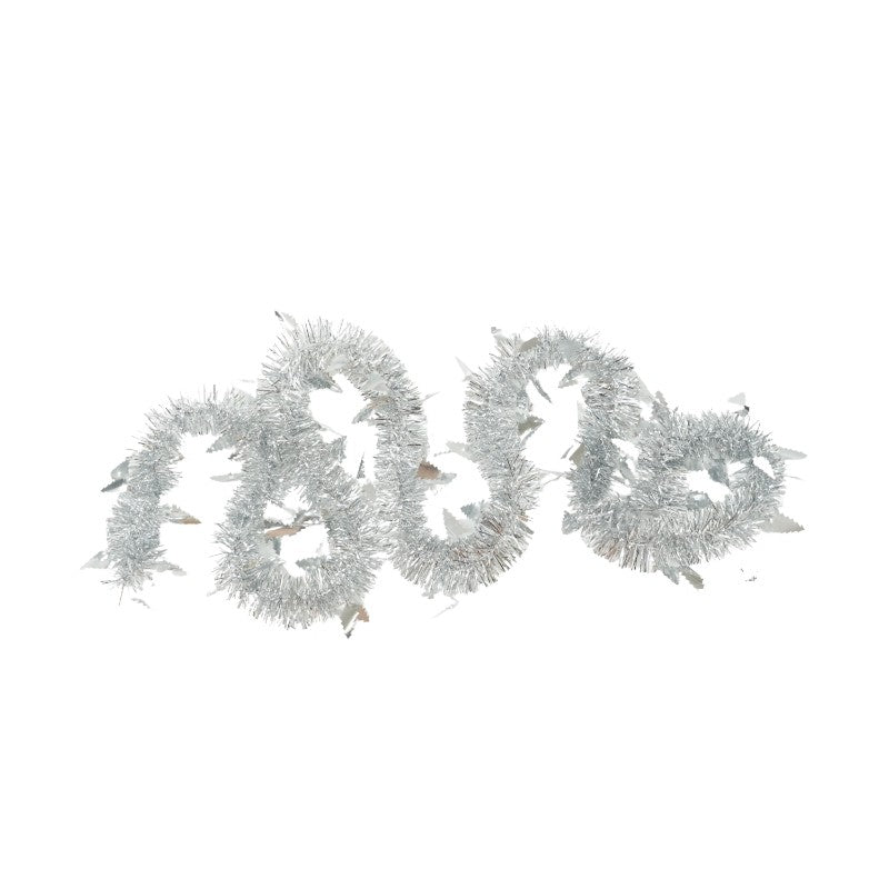 Beteala Craciun, Flippy, argintiu, marimea: 2 m x 9 cm x 5 cm material:folie PVC, interior/exterior-0