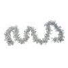 Beteala Craciun, Flippy, argintiu, marimea: 2 m x 9 cm x 9 cm material:folie PVC, interior/exterior-0