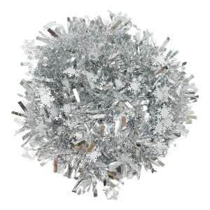 Beteala Craciun, Flippy, argintiu, marimea:  2 m x 9 cm x 9 cm material:folie PVC, interior/exterior-0