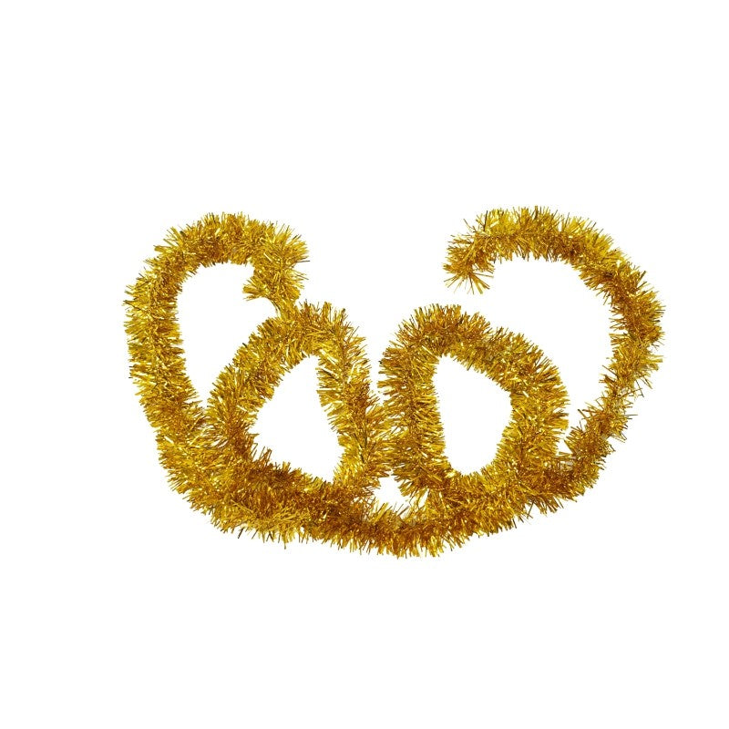 Beteala Craciun, Flippy, auriu, marimea: 2 m x 5 cm material:folie PVC, interior/exterior-0
