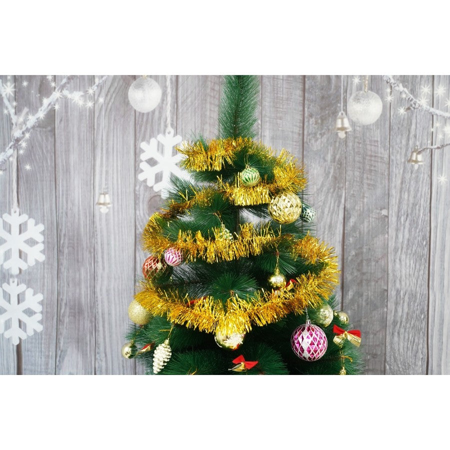 Beteala Craciun, Flippy, auriu, marimea: 2 m x 7 cm material:folie PVC, interior/exterior-11