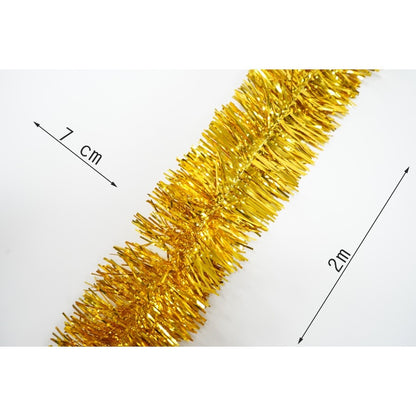 Beteala Craciun, Flippy, auriu, marimea: 2 m x 7 cm material:folie PVC, interior/exterior-15