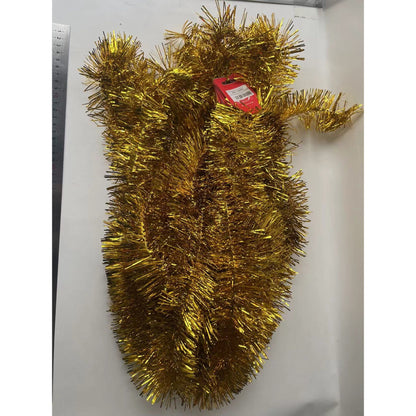 Beteala Craciun, Flippy, auriu, marimea: 2 m x 7 cm material:folie PVC, interior/exterior-16