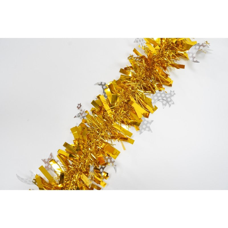Beteala Craciun, Flippy, auriu, marimea: 2 m x 9 cm x 9 cm material:folie PVC, interior/exterior-11