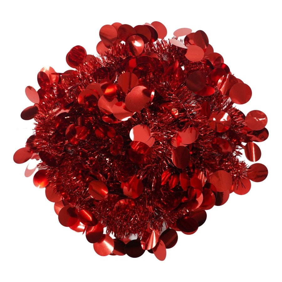 Beteala Craciun, Flippy, roșu, marimea: 2 m x 11 cm material:folie PVC, interior/exterior-0