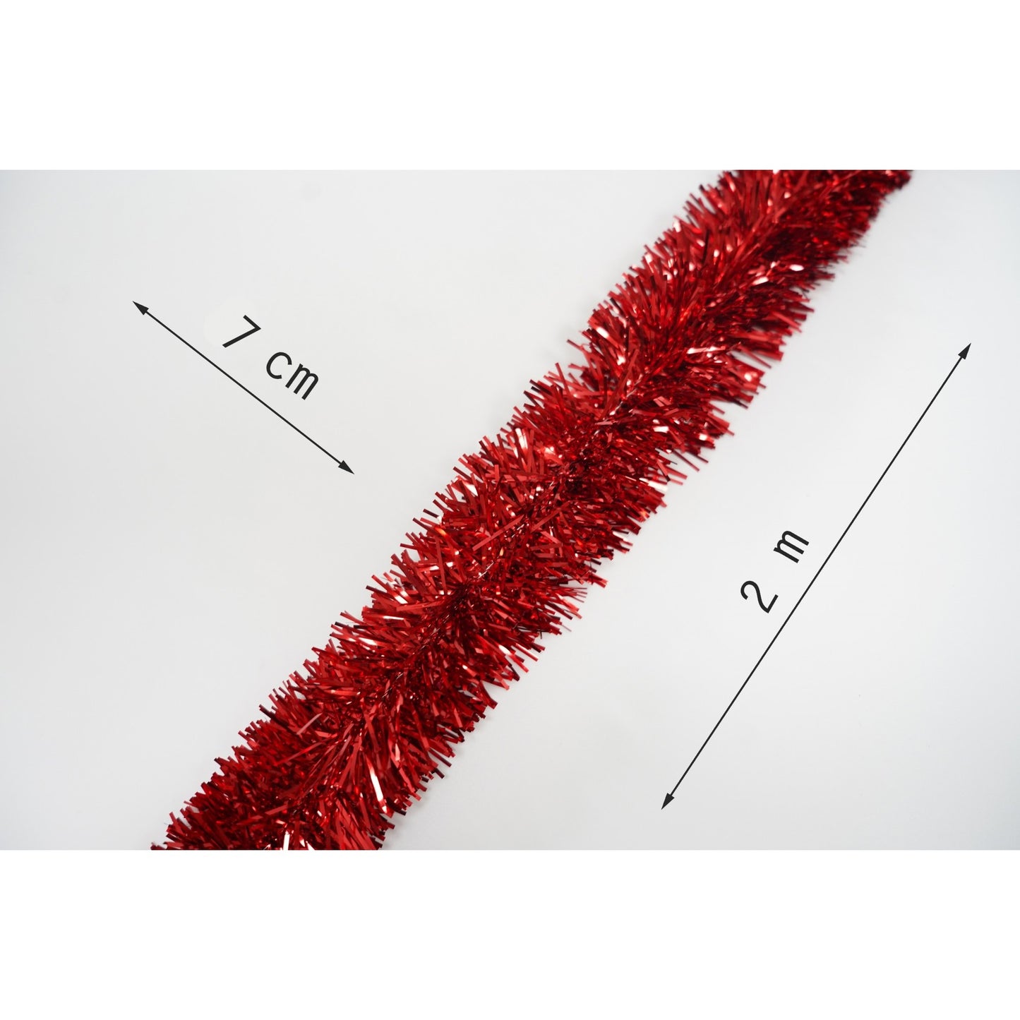 Beteala Craciun, Flippy, roșu, marimea: 2 m x 7 cm material:folie PVC, interior/exterior-5