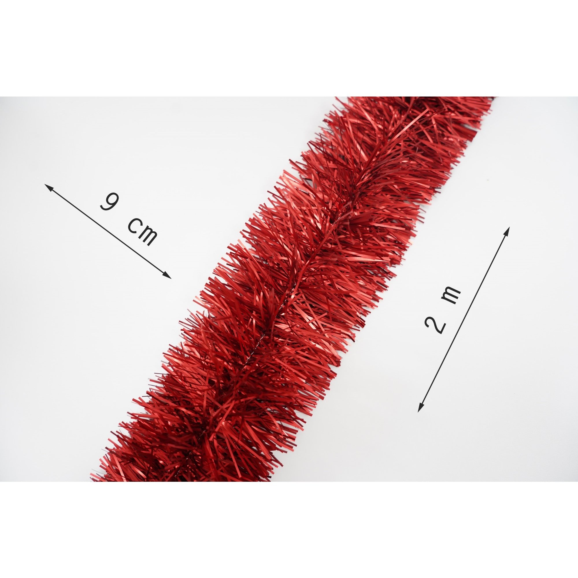 Beteala Craciun, Flippy, roșu, marimea: 2 m x 9 cm material:folie PVC, interior/exterio-5