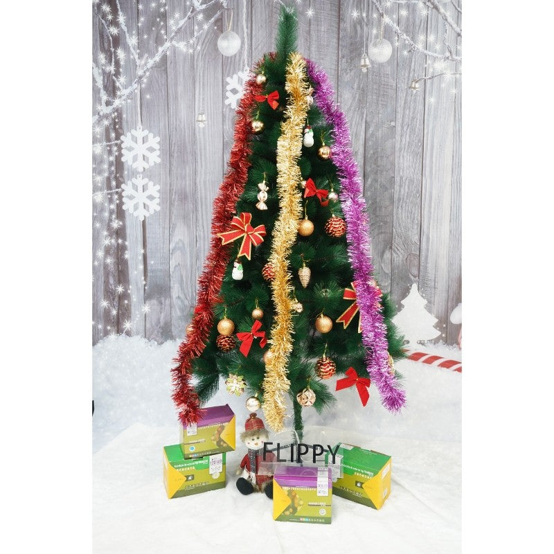 Beteala Craciun, Flippy, roșu, marimea: 2 m x 9 cm material:folie PVC, interior/exterio-10