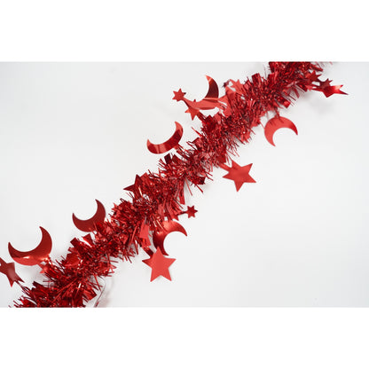 Beteala Craciun, Flippy, roșu, marimea: 2 m x 9 cm x 5 cm material:folie PVC, interior/exterior-1