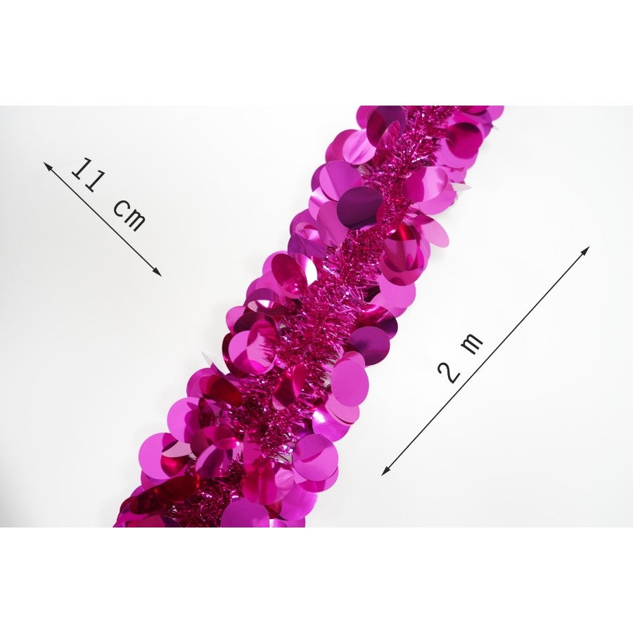 Beteala Craciun, Flippy, roz, marimea: 2 m x 11 cm material:folie PVC, interior/exterior-9