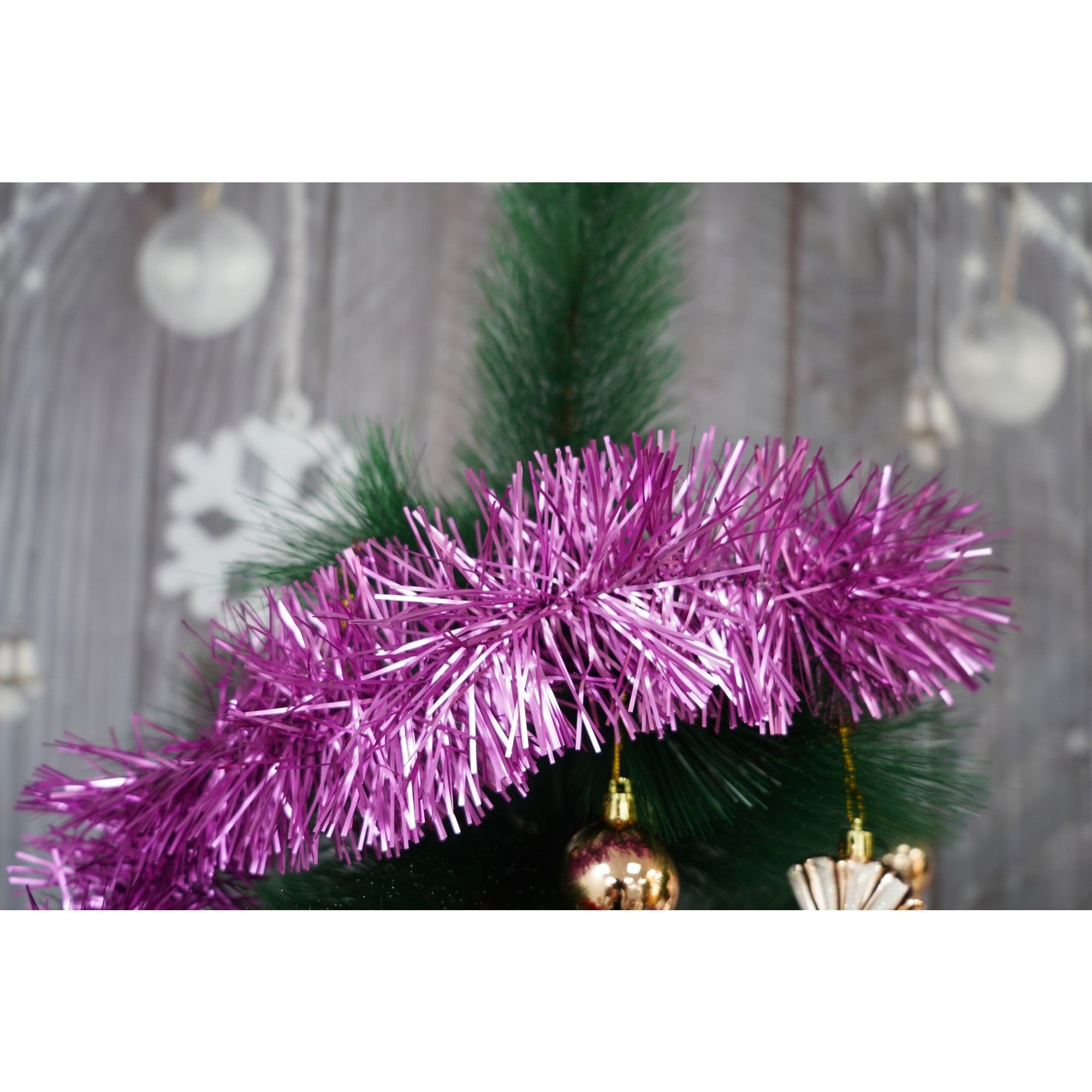 Beteala Craciun, Flippy, roz, marimea: 2 m x 9 cm material:folie PVC, interior/exterior-4