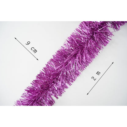 Beteala Craciun, Flippy, roz, marimea: 2 m x 9 cm material:folie PVC, interior/exterior-5
