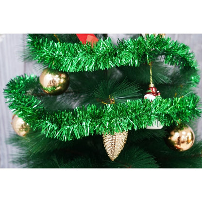 Beteala Craciun, Flippy, verde, marimea: 2 m x 5 cm material:folie PVC, interior/exterior-8