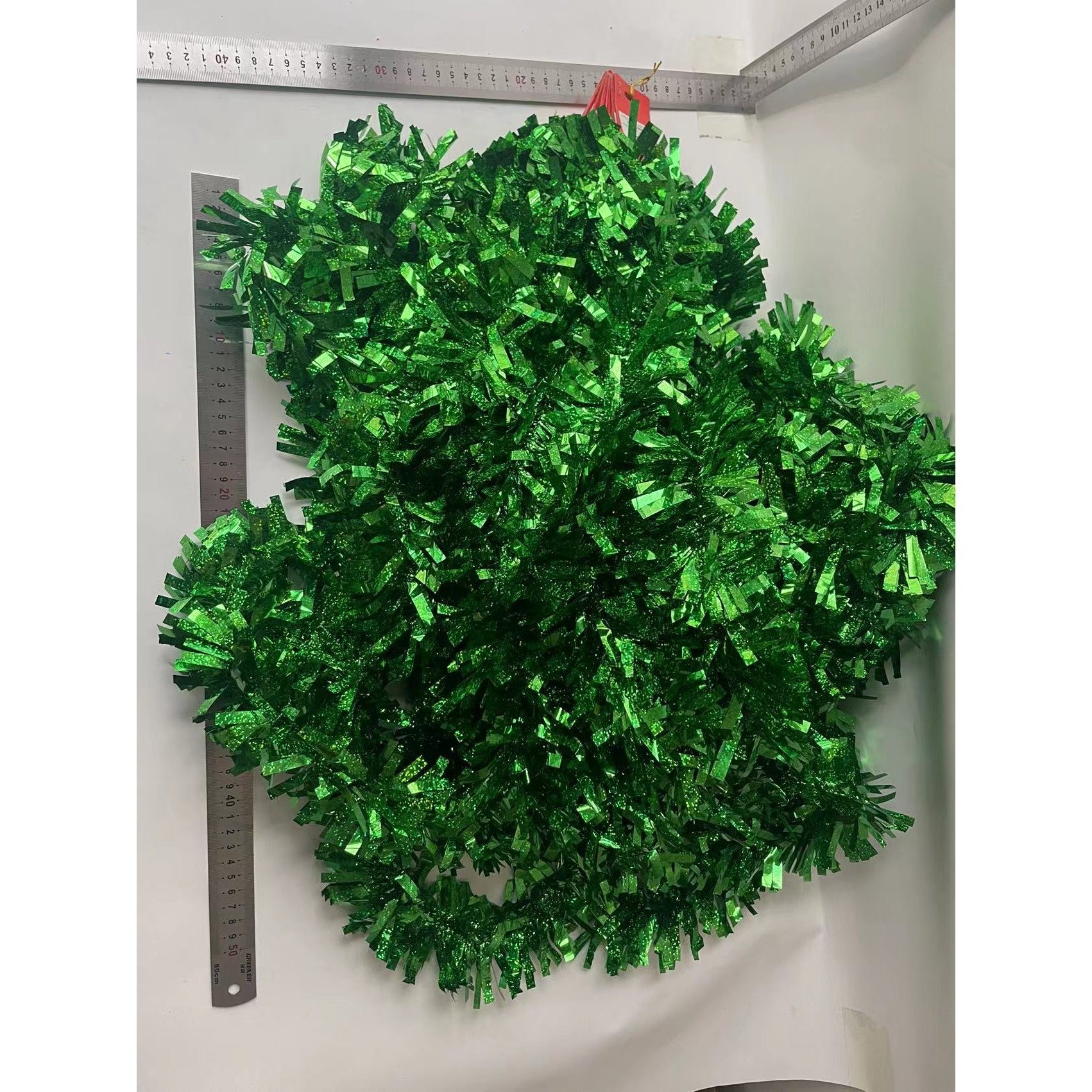 Beteala Craciun, Flippy, verde, marimea: 2 m x 5 cm material:folie PVC, interior/exterior-11