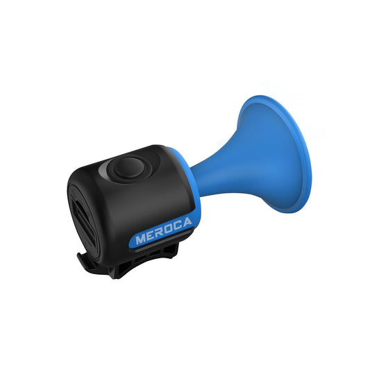Claxon electric pentru bicicleta, Flippy, rezistent la apa, 120 dB, albastru-0