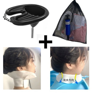 Set pentru Spalatul pe Cap, Flippy, Negru-0