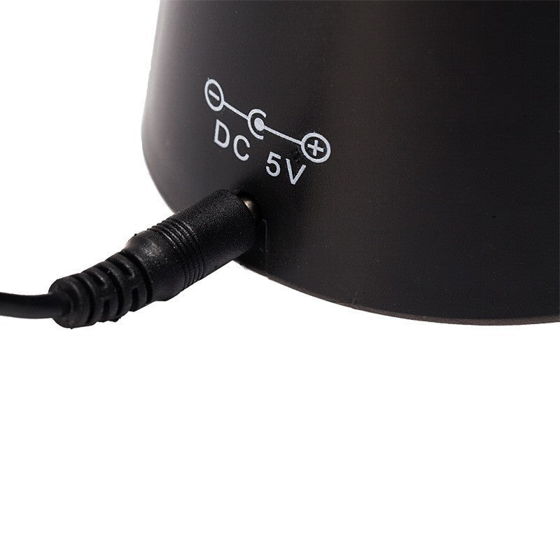 Ventilator Exterior, Flippy, Repelent pentru Muste/Tantari, Cablu USB, Slot Baterii, 9 x 9 x 20 cm, Negru-3