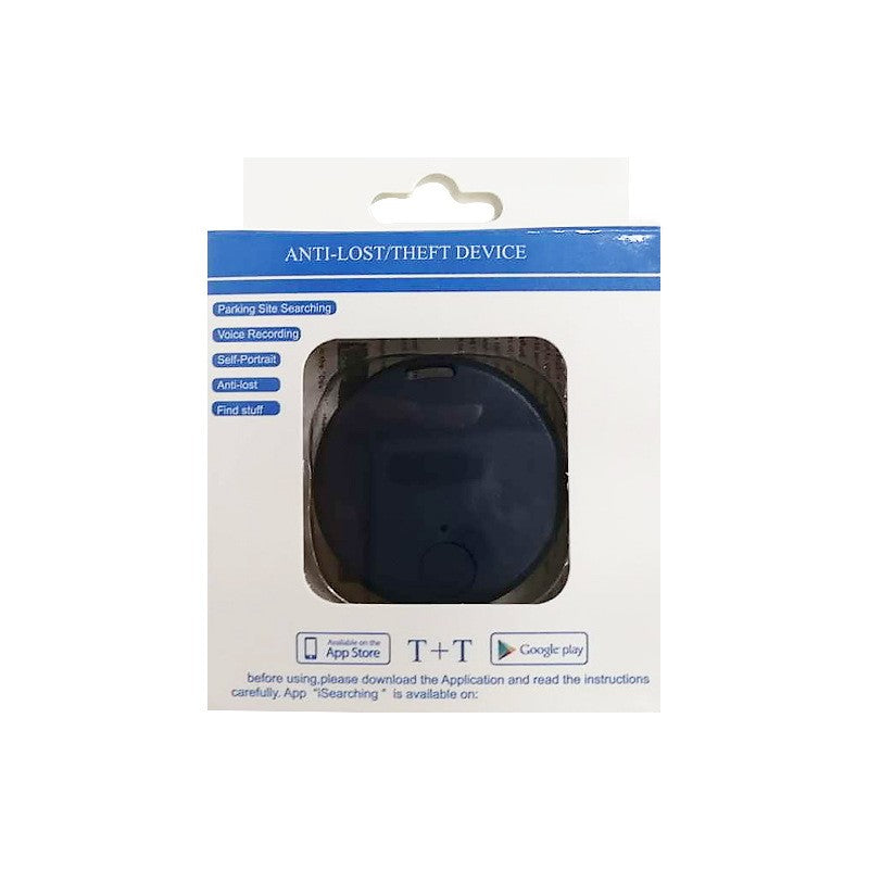 Dispozitiv Bluetooth Impotriva Pierderii, Flippy, Albastru Inchis, Cutie, Baterie si Manual de Utilizare Incluse-0