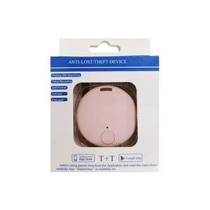 Dispozitiv Bluetooth Impotriva Pierderii, Flippy, Roz, Cutie, Baterie si Manual de Utilizare Incluse-0