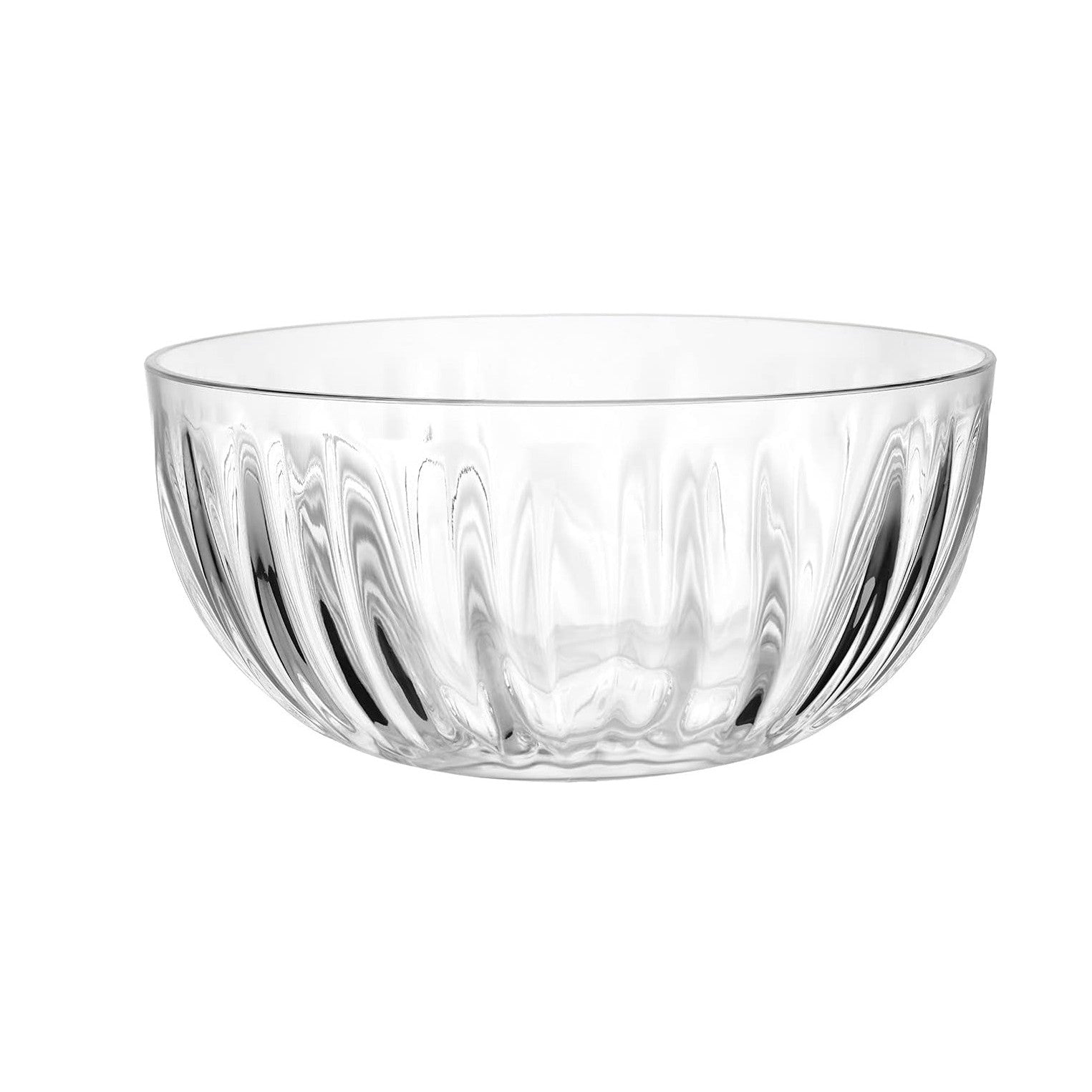 Bol cu un Singur Strat, Flippy, pentru Fructe, Legume, Snacks, 22.4x9 cm, Transparent-0
