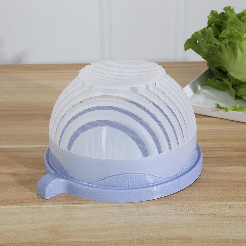 Bol Feliator pentru Salata, Flippy, Castron Multifunctional pentru Legume si Fructe, pentru Spalat si Taiat Legumele, cu Scurgere si Tocator, Ergonomic, Protectie pentru Maini, 21x18.5x11.5 cm, Mov-6