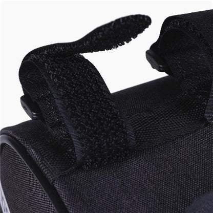 Borseta bicicleta impermeabila cu husa pentru telefon Flippy, montare pe ghidon, compatibila cu telefoane de pana la 16 cm, spatiu depozitare, 18.5x9.5 cm, rosu-4