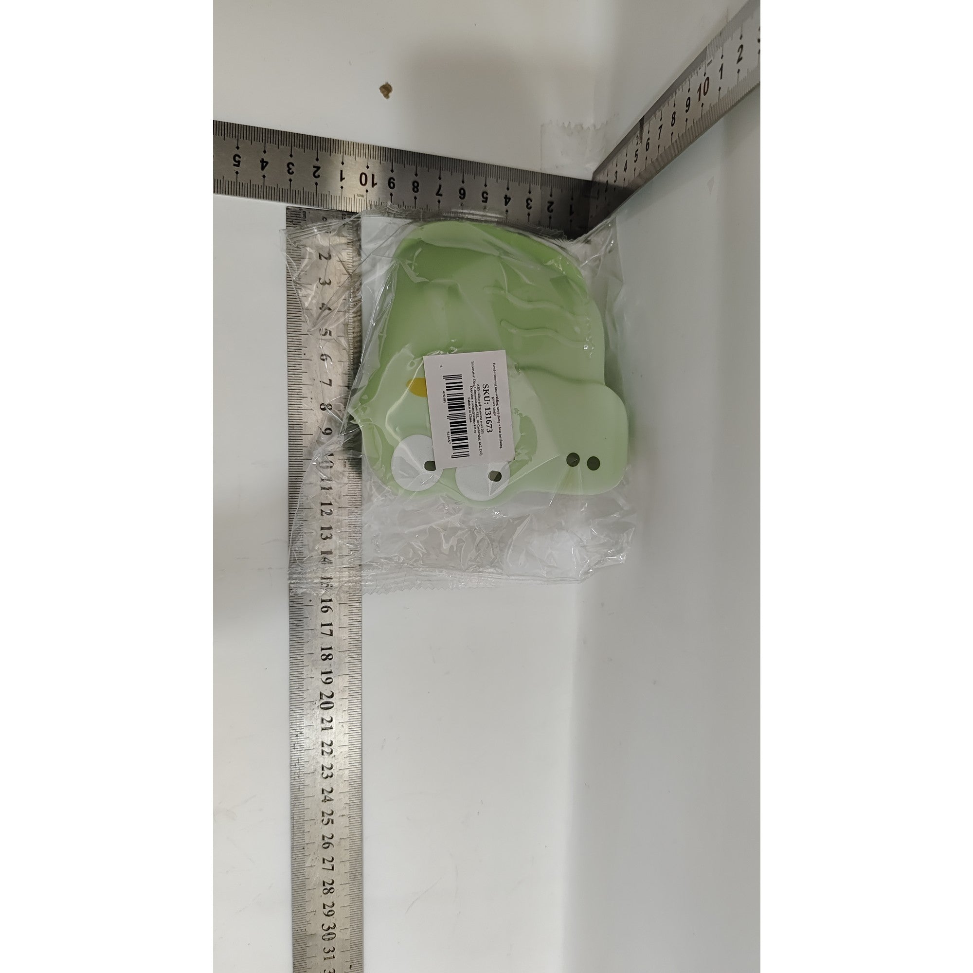 Manusa din Silicon pentru Cuptor, Flippy, Anti-Alunecare, pentru Capace, Oale, Tigai, de Uz Casnic, Rezistent la Temperaturi Inalte, Model Animat, 10x12 cm, Verde-1