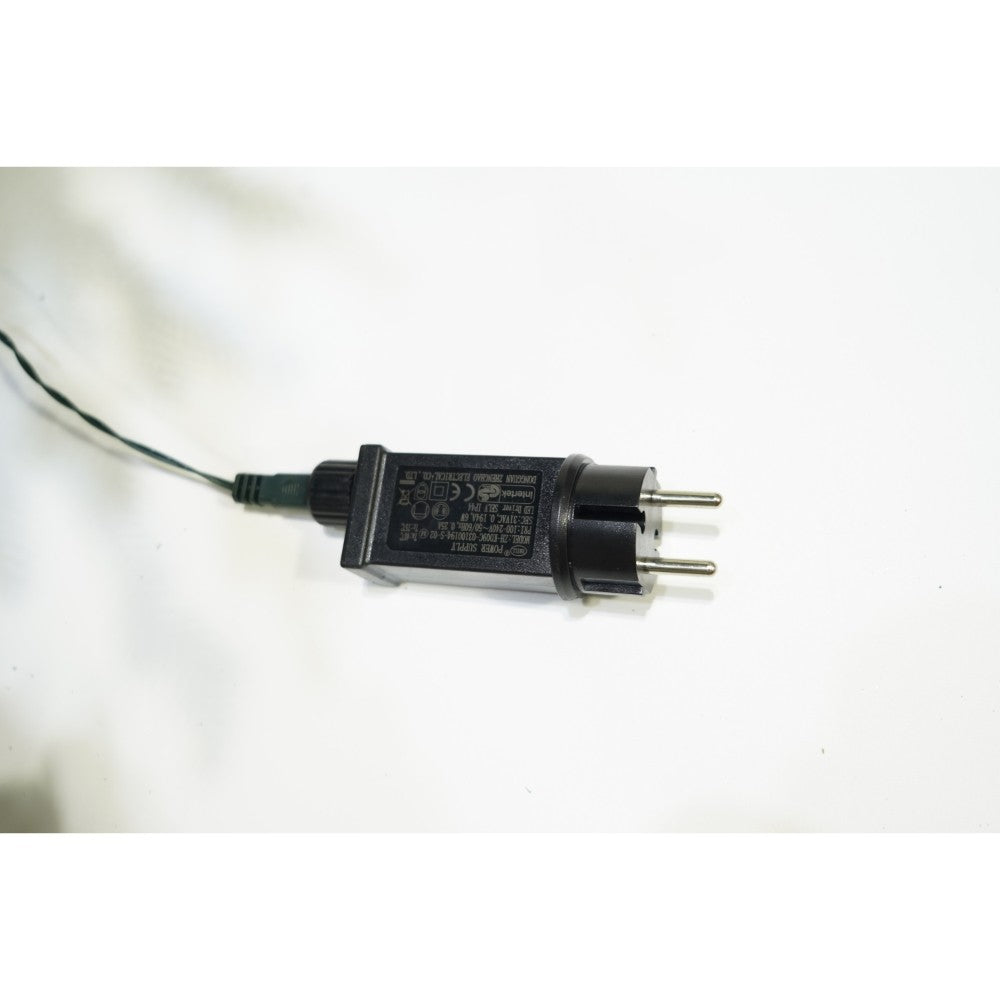 Brad Artificial de Craciun, Becuri led incluse in ramuri, pentru interior/exterior, inaltime 180 cm, diametru 128 cm, 1246 ramuri, Flippy, verde, suport metalic inclus-2