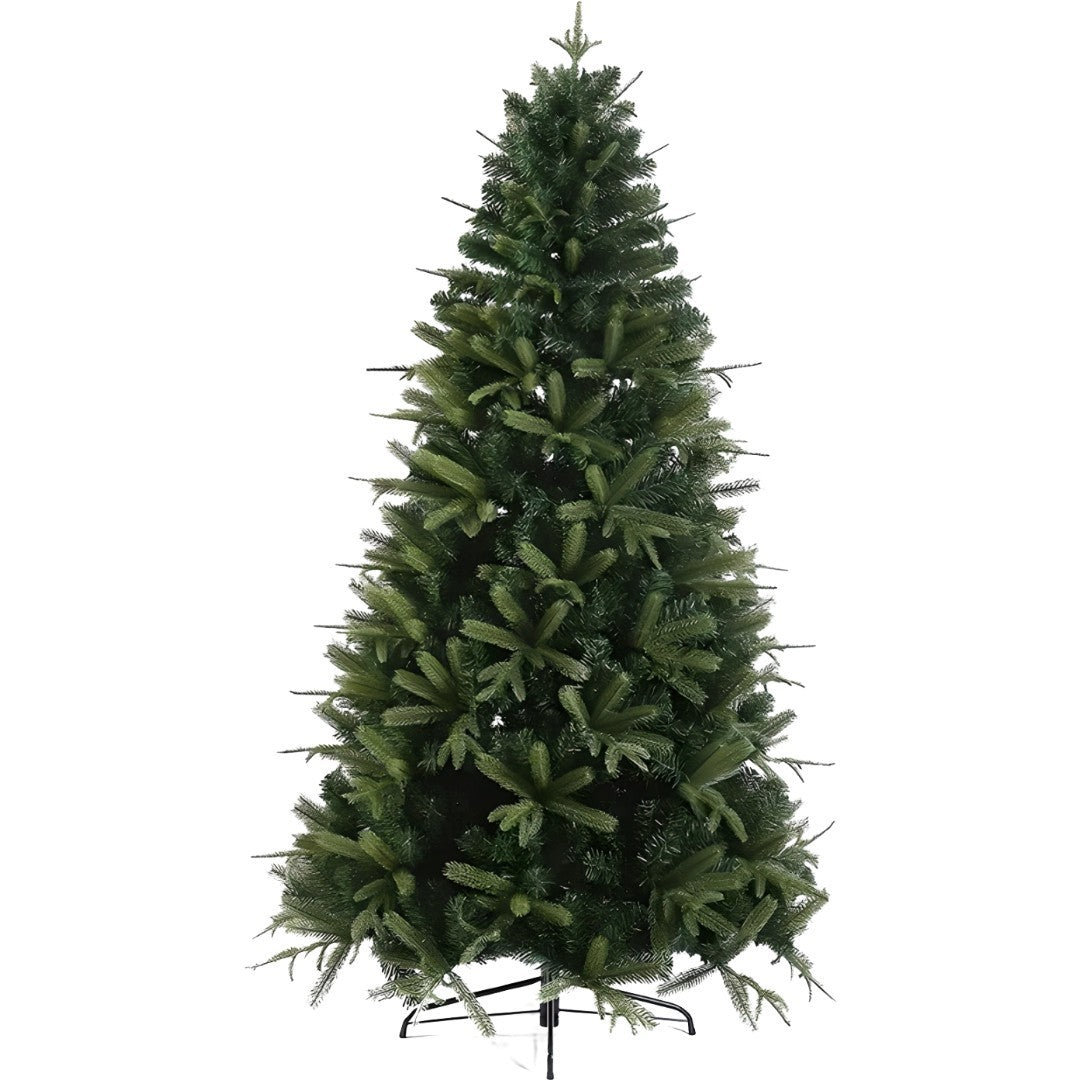 Brad Artificial de Craciun, Flippy, 1.8 m inaltime, Verde crud, Interior/ Exterior, 1038 ramuri-0