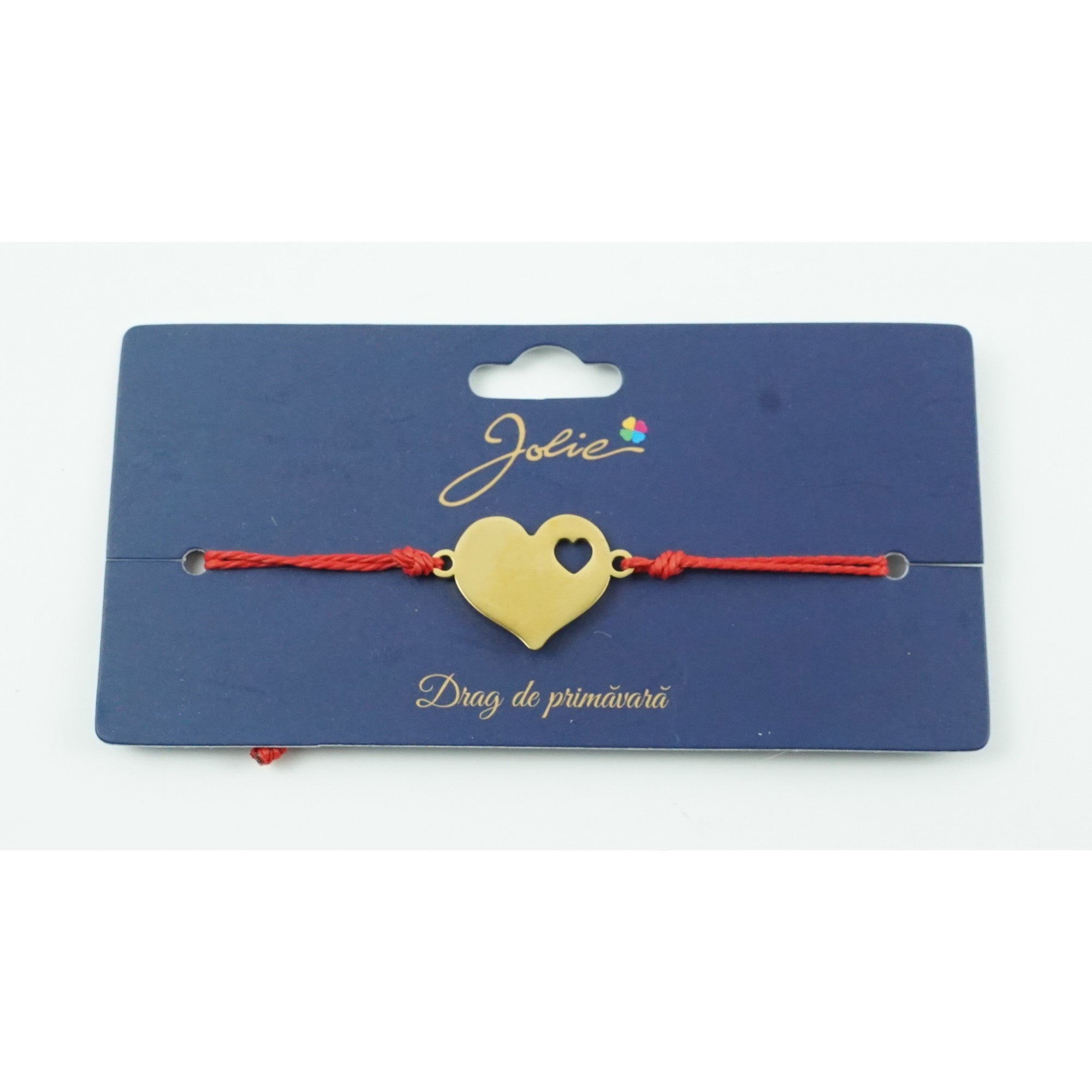 Bratara Aurie Inox Inima Decupata-1