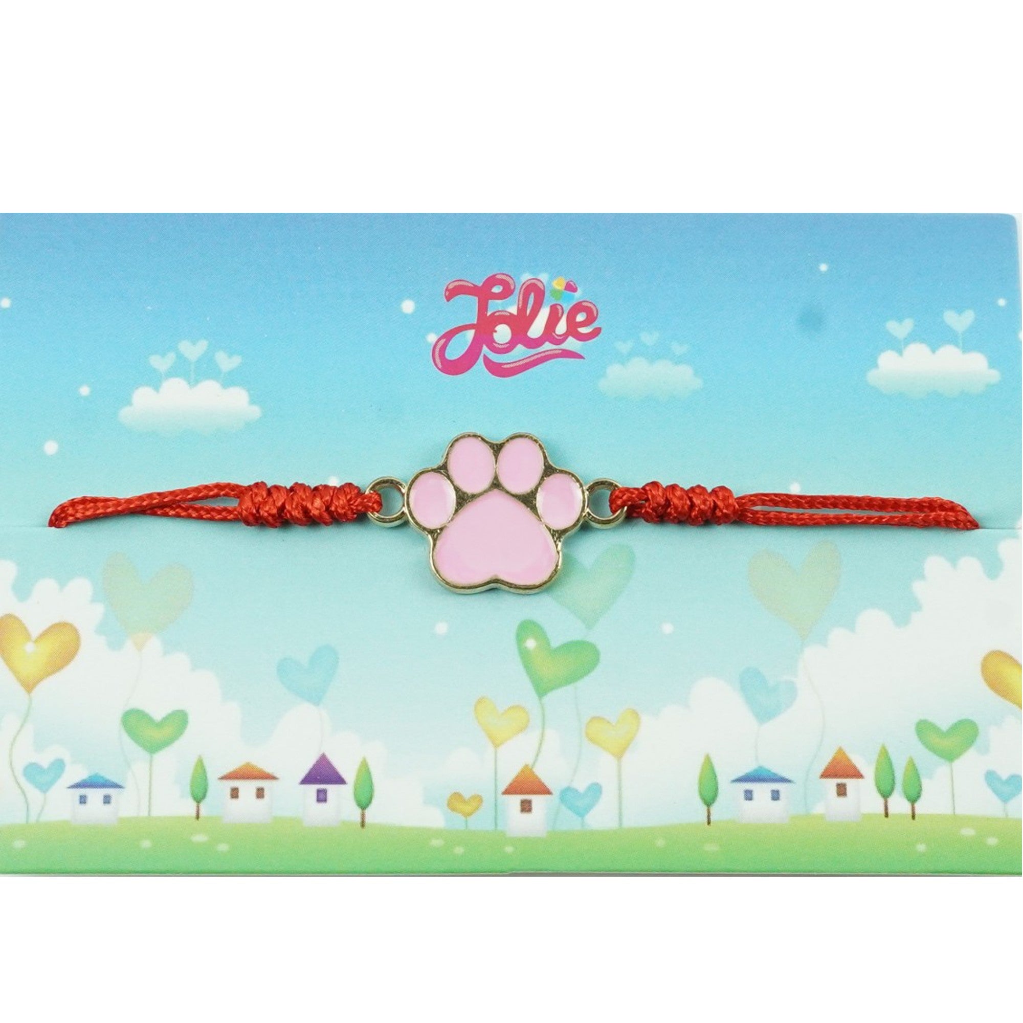 Bratara Jolie cu Impletitura pentru Copii Animal Footprint-0