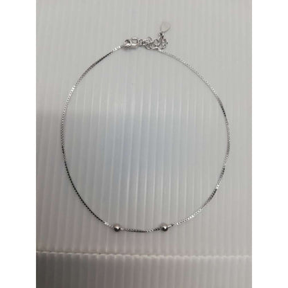 Bratara din Argint 925, model pentru picior reglabila-2