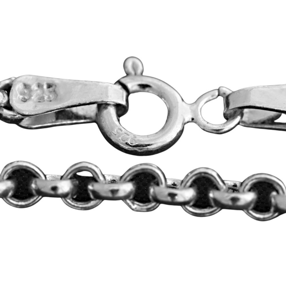Bratara din Argint 925 Unisex cu Zale Rotunde-2