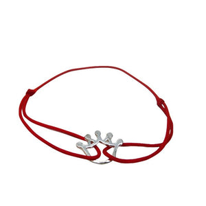 Bratara Snur Reglabil, Argint 925, Coronita, Jolie Silver, 0.7 g, 1.5 cm x 1 cm-0