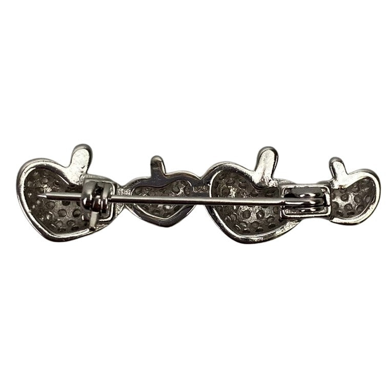 Brosa Argint 925 4 Inimi-1