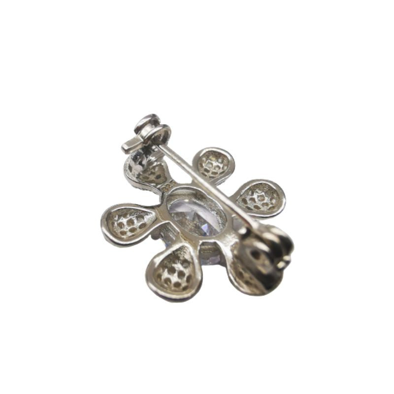 Brosa Argint 925 Floare-2